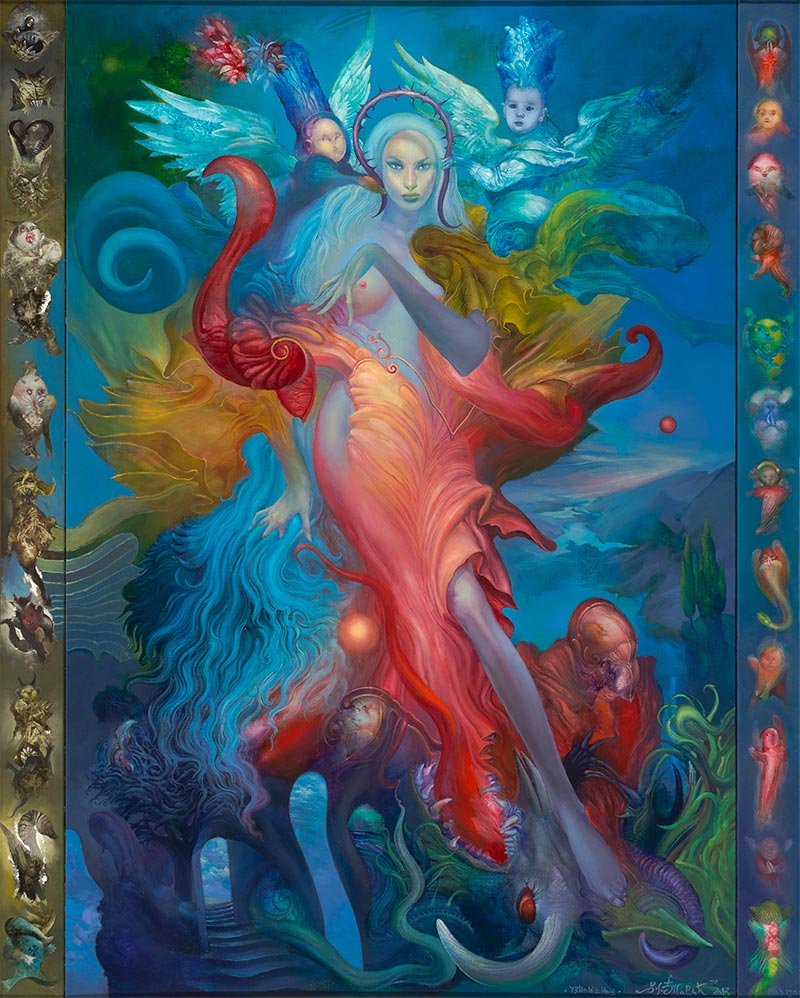 Ascension, 150 x 120 cm, oil on canvas, 2013 – Željko Đurović