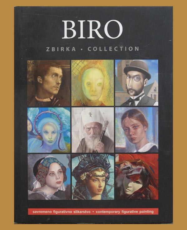 Book cover of "BIRO Collection: Contemporary Figurative Painting", published by Birograf, Zemun, 2008