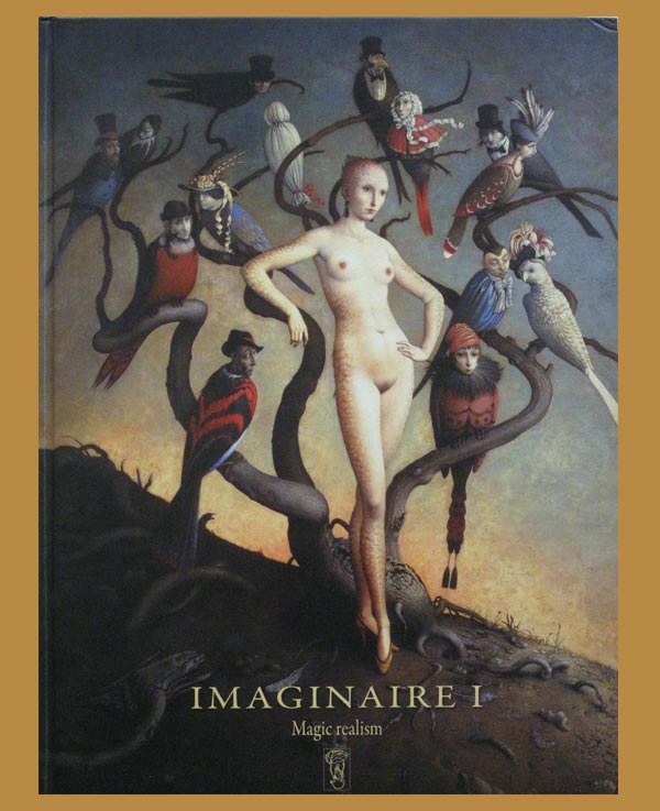Zeljko Djurovic artwork featured in Imaginaire I Magic Realism book published by Fantasmus Art