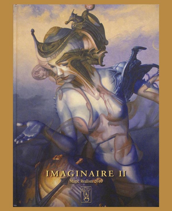 Book cover of "Imaginaire II: Contemporary Magic Realism", published by Fantasmus-Art, Denmark, 2010. Featuring works by contemporary magic realism artists, including Željko Đurović.