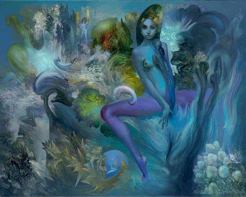 Rift, 80 x 100 cm, 2025 – Željko Đurović