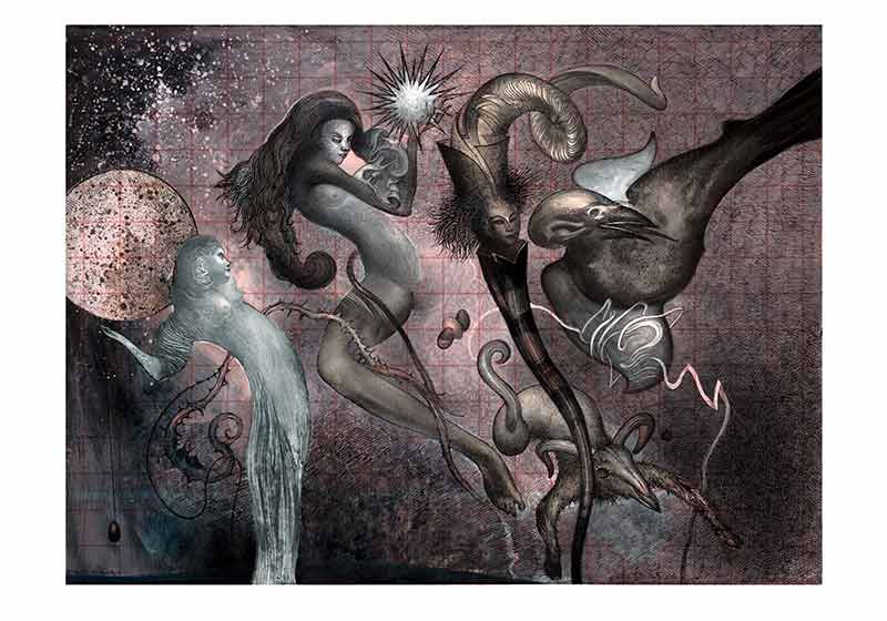 Society of the Free by Željko Đurović, digital print, limited edition of 35